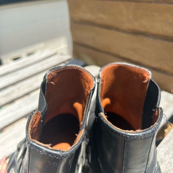 Frye Dara Boot in Black Leather - Picture 5 of 6